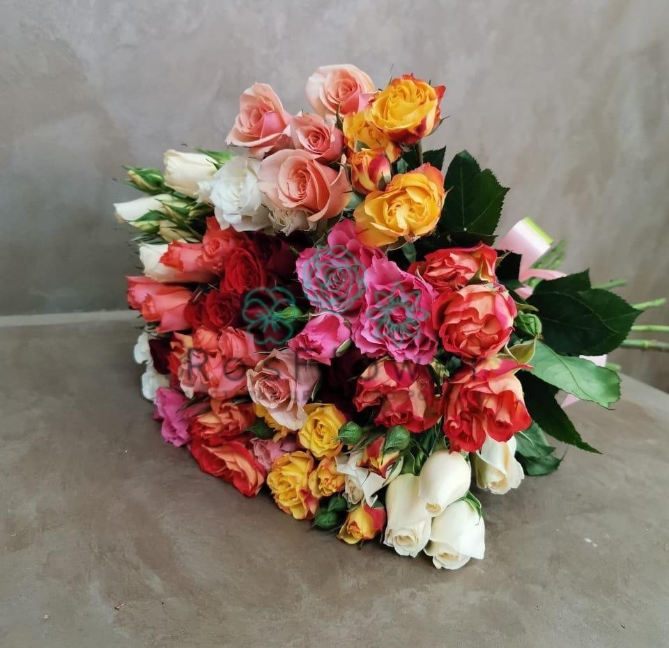 Букет цветов из: Розы в Лямбирь