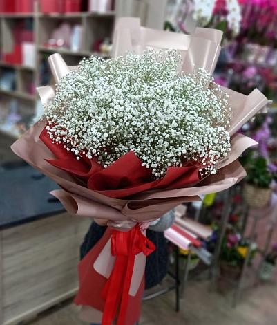 Букет цветов из: Гипсофила в Лямбирь