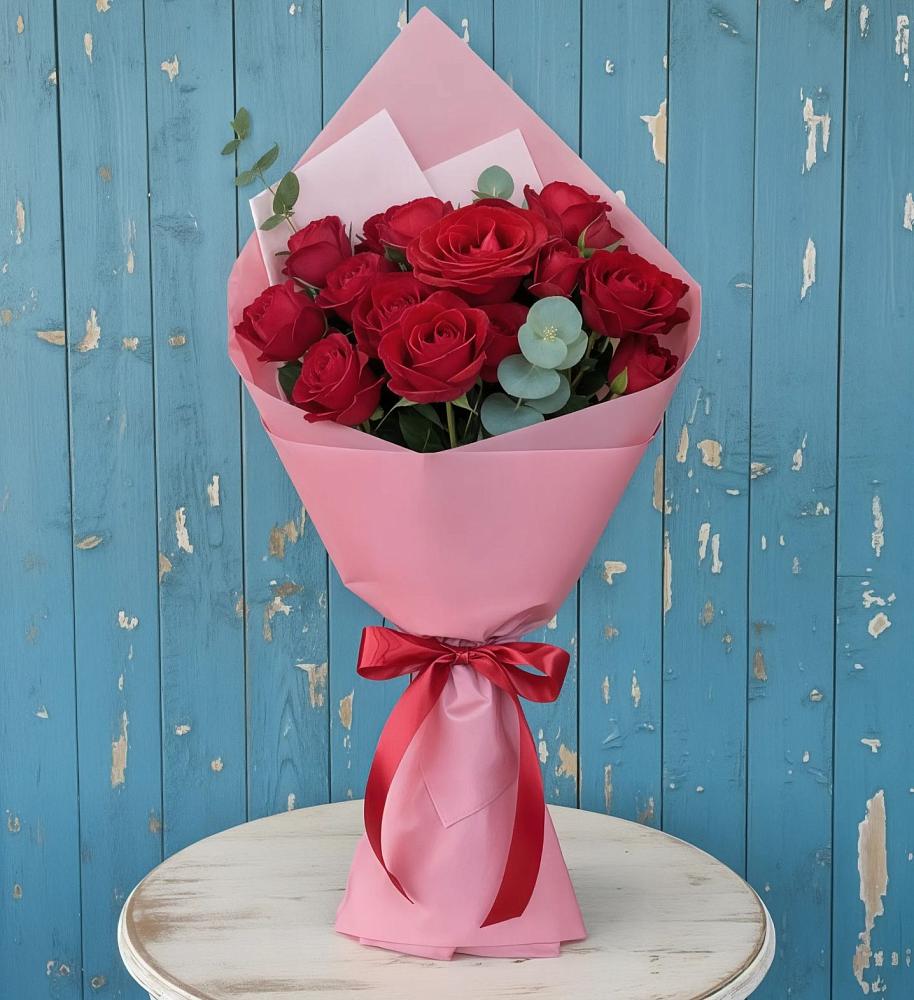 Букет цветов из: Розы в Лямбирь