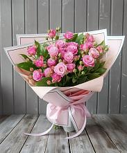 Букет Розовый кустик #REPLACE_PRED# Лямбирь