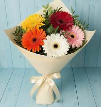 Букет цветов из:  Герберы в Лямбирь