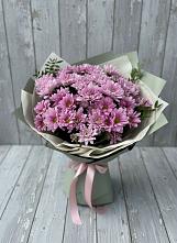 Букет цветов из:  Хризантемы в Лямбирь