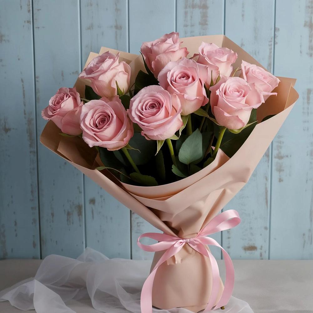 Букет цветов из: Розы в Лямбирь