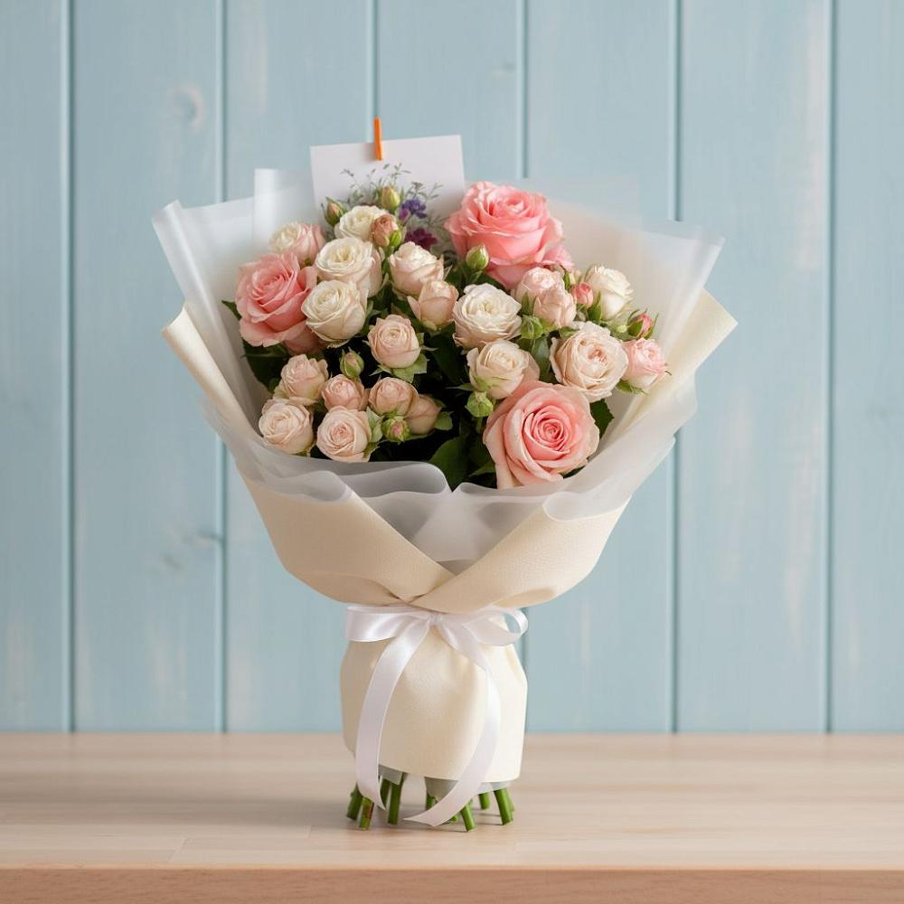 Букет цветов из: Розы в Лямбирь