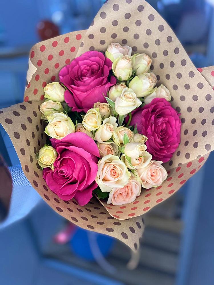 Букет цветов из: Розы в Лямбирь