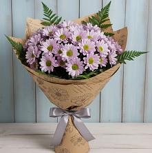 Букет цветов из:  Хризантемы в Лямбирь