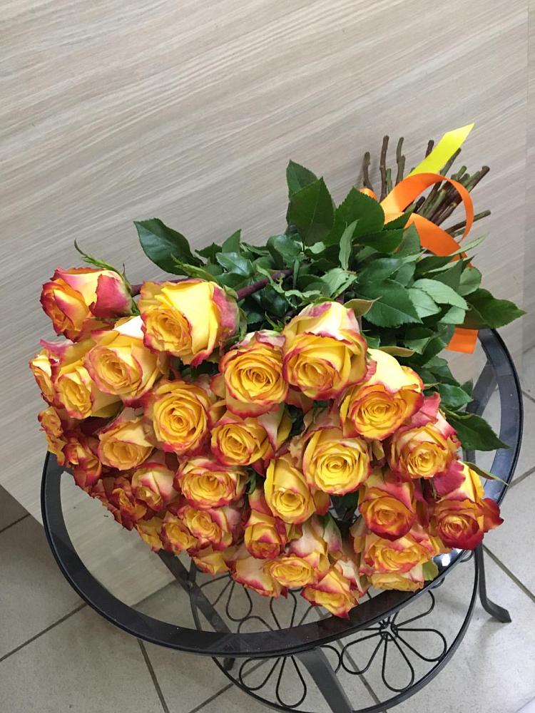 Букет Желтые розы в Лямбирь