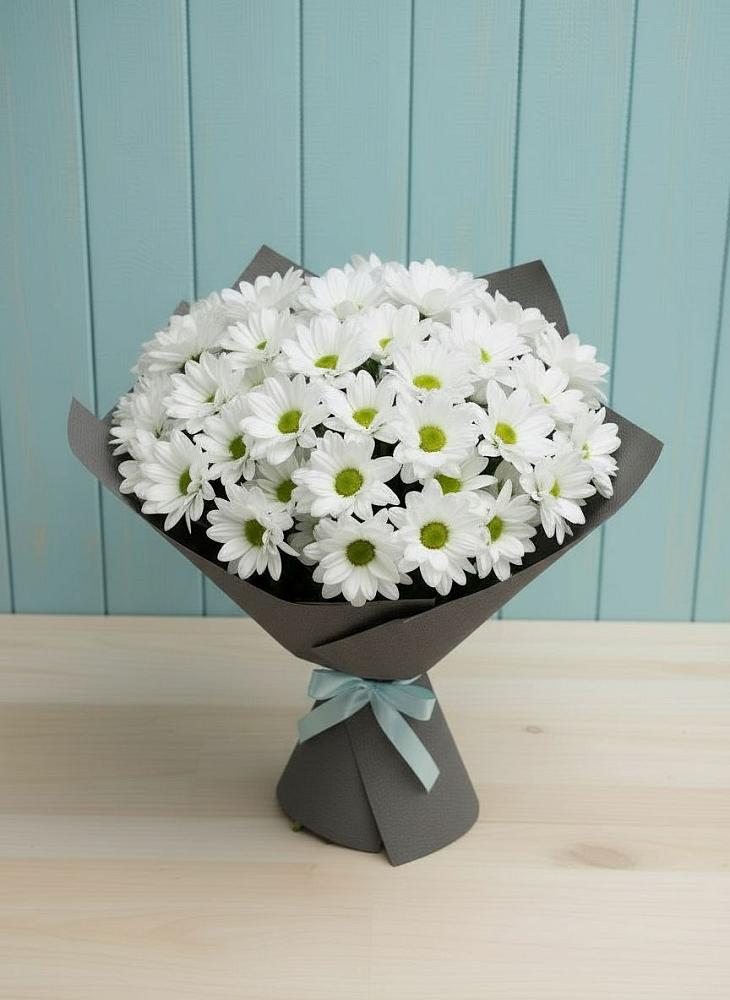 Букет цветов из: Хризантемы в Лямбирь