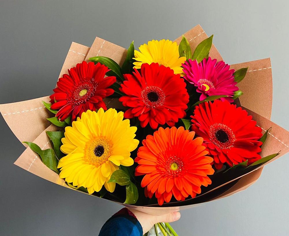 Букет цветов из: Герберы в Лямбирь