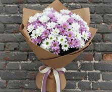 Букет цветов из:  Хризантемы в Лямбирь