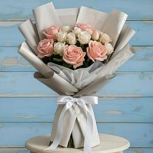 Букет цветов из:  Розы в Лямбирь