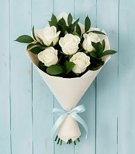 Букет цветов из:  Розы в Лямбирь