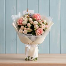 Букет цветов из:  Розы #REPLACE_PRED# Лямбирь